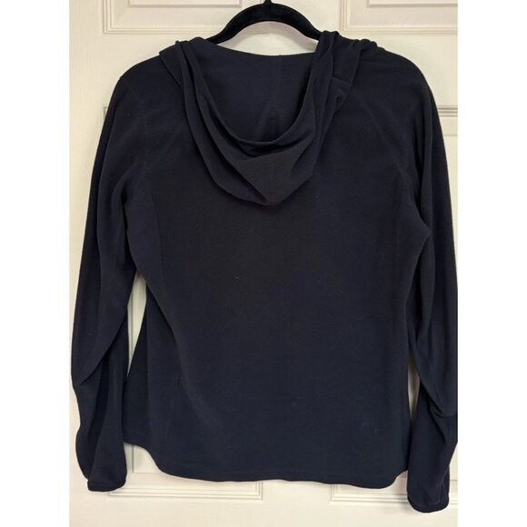 North Face Womens Jacket Medium Polartec Black Full Zip Fleece - Picture 6 of 9